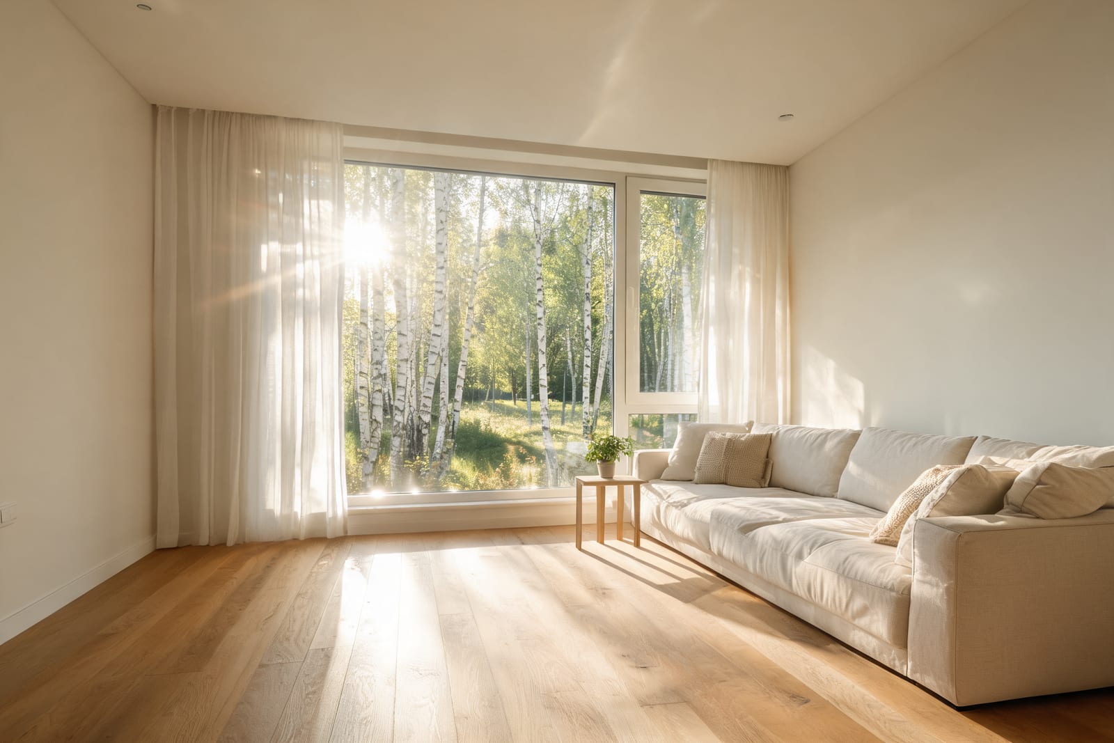 Sunlit Scandinavian living room generated by Seedream 5.0 Lite